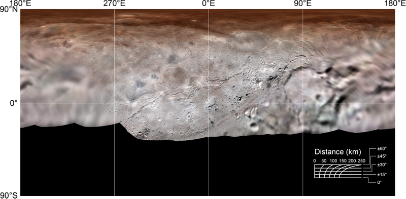 The new global map of Charon.